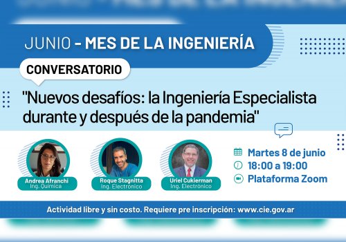 Nuevos desafíos: la ingeniería especialista durante y después de la pandemia